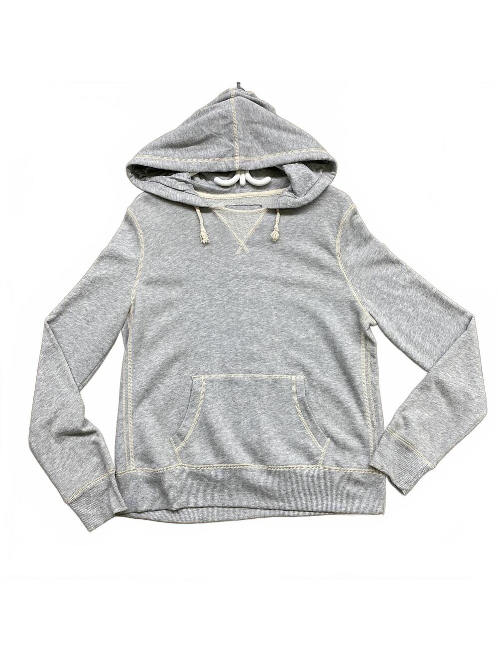 G:21 Grey Hoodie XL Women's Pullover Kangaroo Pocket Contrast Stitch Women's